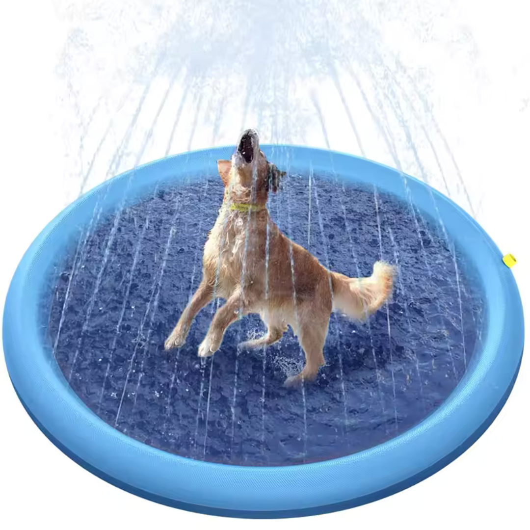 Piscina Gonflabila AquaJoy pentru Copii si Animale - Covor de Joaca Acvatic de Vara