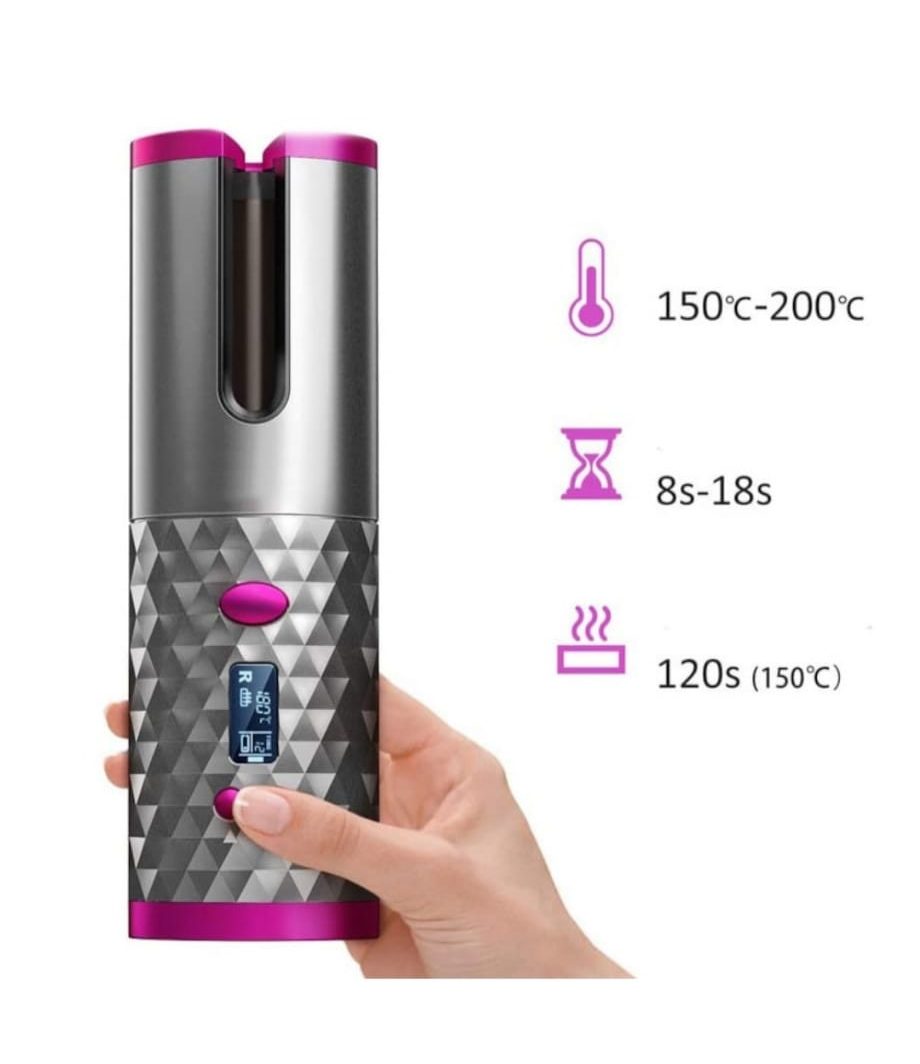Ondulator de păr automat portabil Curly-PRO