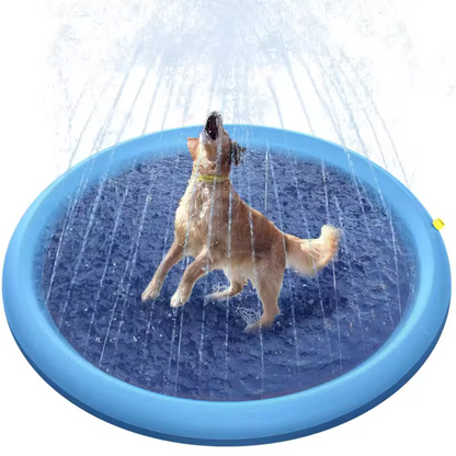 Piscina Gonflabila AquaJoy pentru Copii si Animale - Covor de Joaca Acvatic de Vara