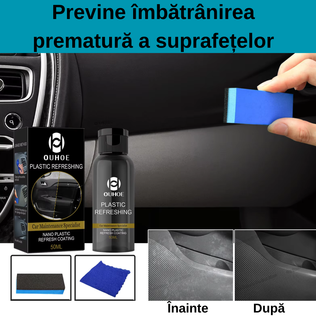 Soluție pentru Restaurarea Plasticelor Auto