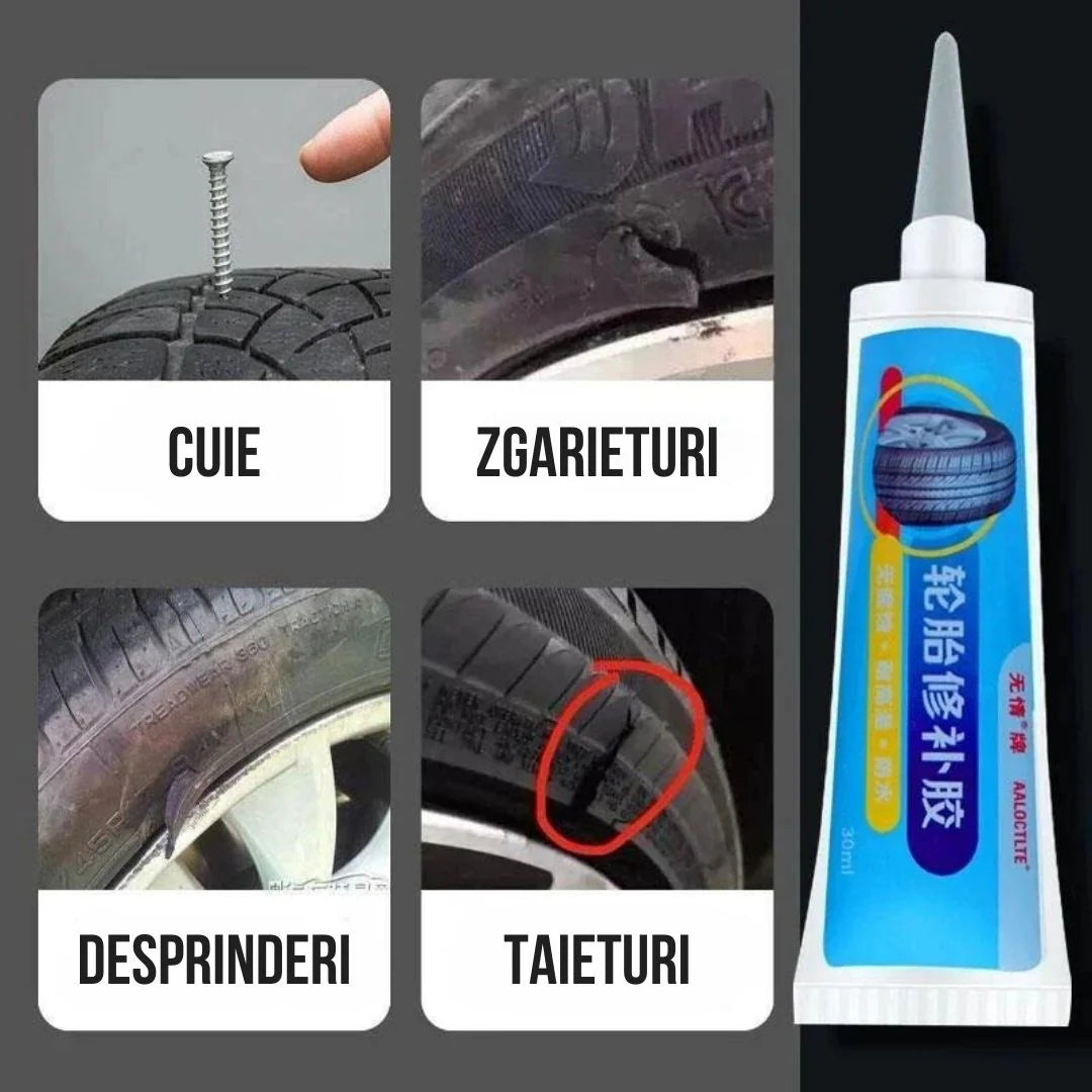Gel Instant pentru Repararea Cauciucurilor - Soluția Salvatoare pe Drum! 🚗✨